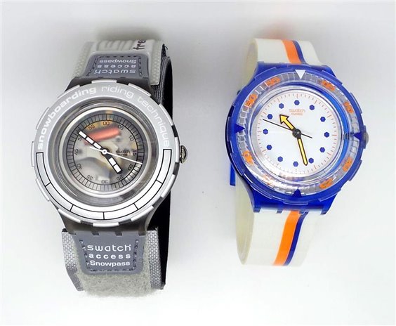 Swatch watch clearance waterproof